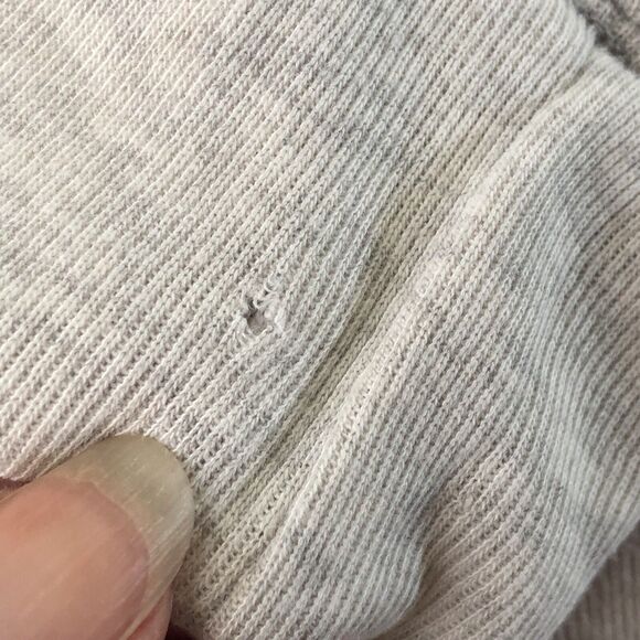 Victorias Secret Pink Logo Sweatshirt With Leopard Print Shoulders Size Small - Picture 9 of 16